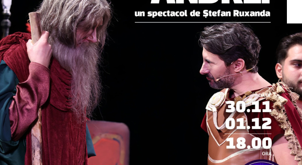 „Andrei“  – spectacol-eveniment dedicat ocrotitorului orașului Galați,  la Teatrul ”Gulliver”